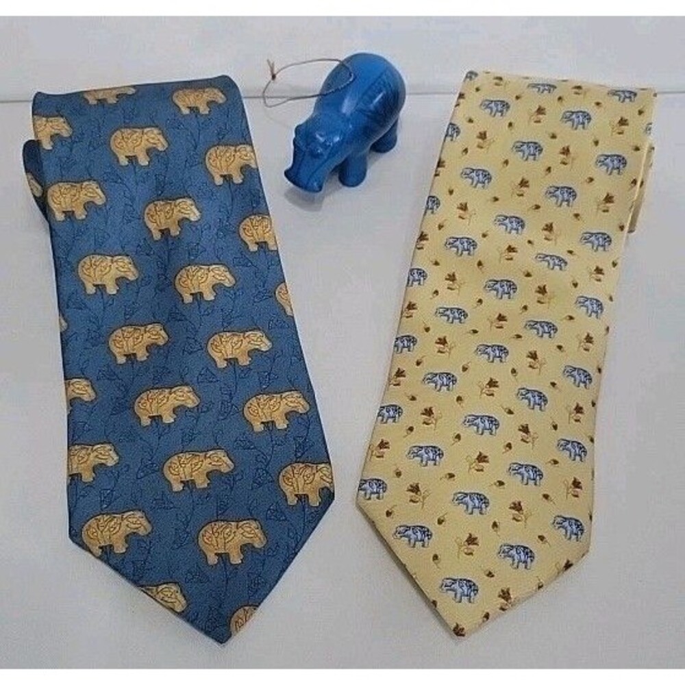 VTG The Metropolitan Museum of Art "William the Hippo" 3-Piece Collector's Lot